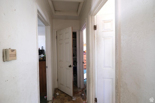 4217 W Twilight Dr S, Salt Lake City, UT 84118 - hallway with attic access