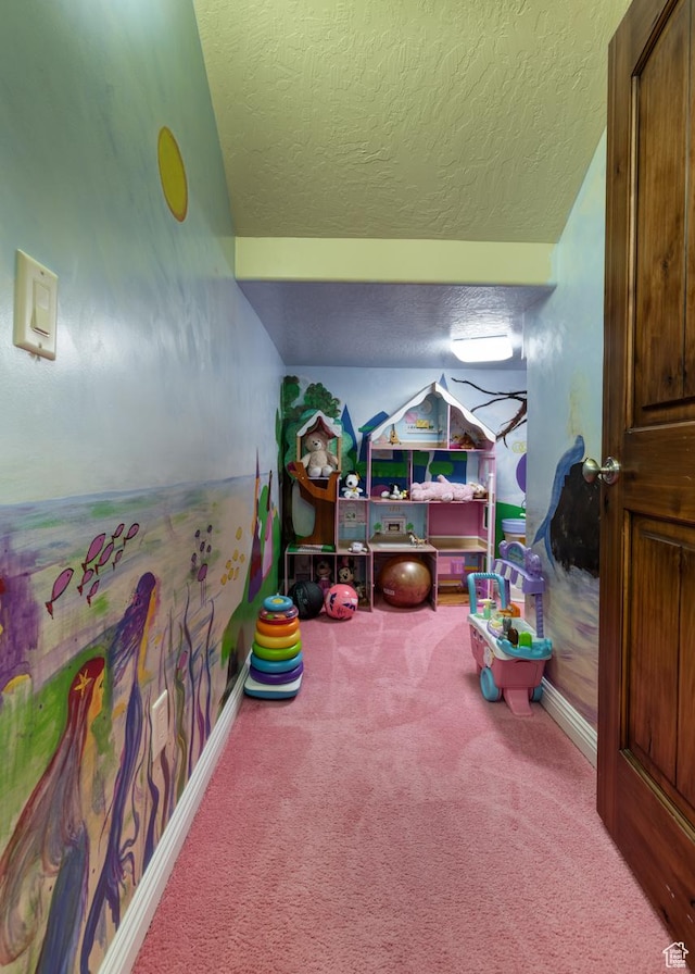 2849 W 1800 S, Vernal, UT 84078 - game room featuring carpet floors and a textured ceiling