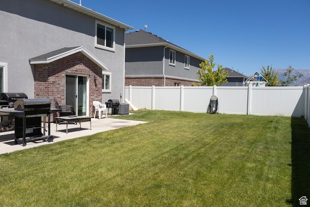 122 N 1325 W, Springville, UT 84663 - fenced backyard featuring a patio