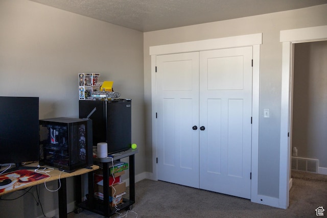 122 N 1325 W, Springville, UT 84663 - carpeted office space with baseboards and a textured ceiling