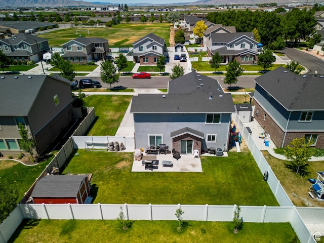 122 N 1325 W, Springville, UT 84663 - aerial perspective of suburban area featuring a mountain backdrop
