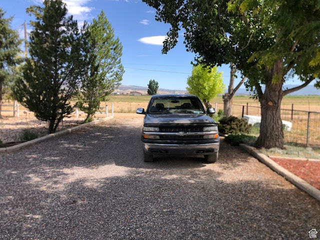 15700 N 7100 E, Spring City, UT 84662 - view of yard with gravel driveway and a view of countryside
