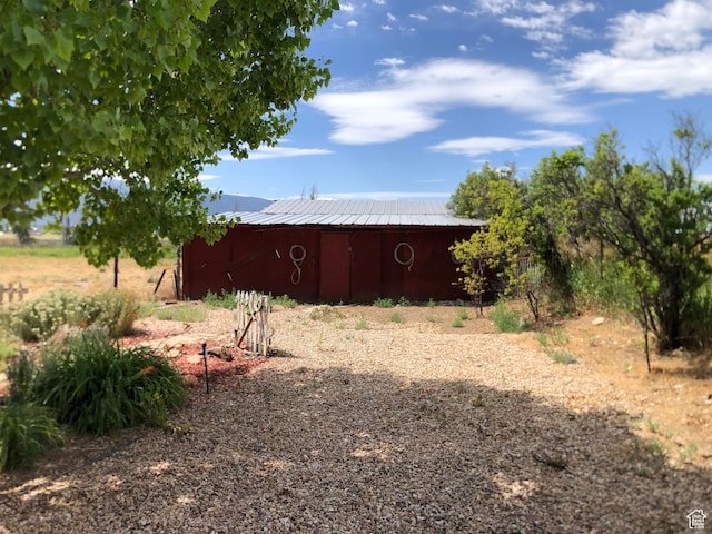 15700 N 7100 E, Spring City, UT 84662 - view of yard with an outbuilding and an outdoor structure
