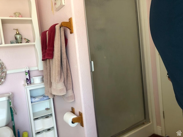 15700 N 7100 E, Spring City, UT 84662 - bathroom featuring a shower stall and toilet