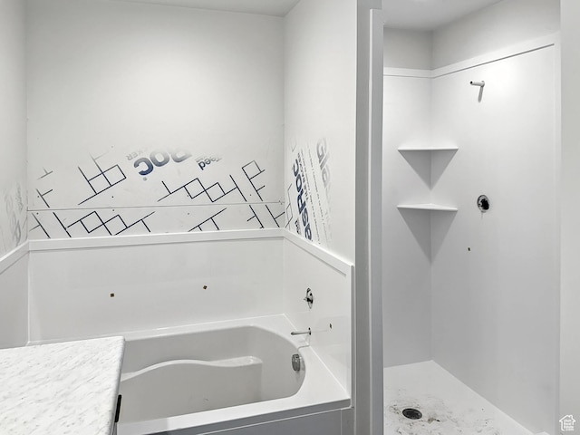 8239 W Joshua Tree Ln, Magna, UT 84044 - full bath featuring a garden tub and a shower