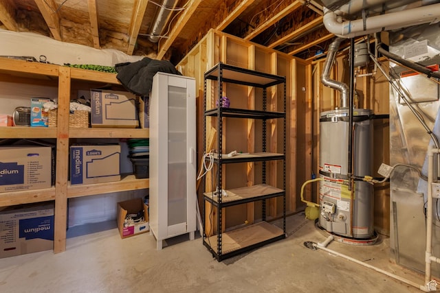 392 E 2900 S, Vernal, UT 84078 - unfinished basement with secured water heater