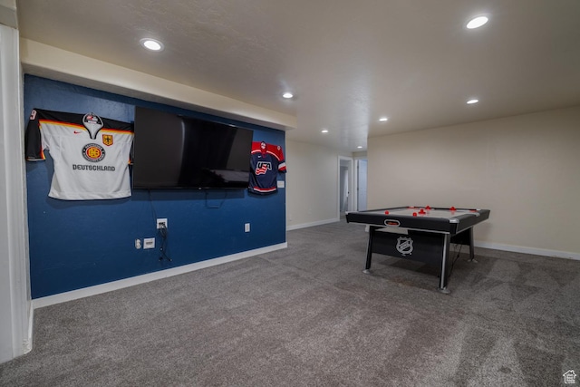 392 E 2900 S, Vernal, UT 84078 - game room with carpet and recessed lighting