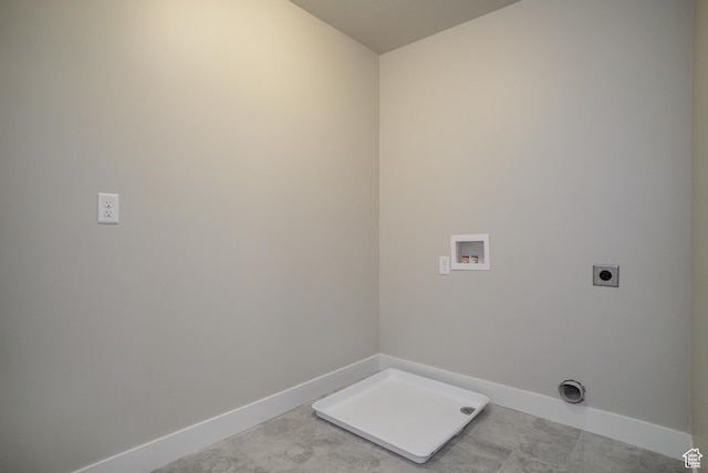 3045 S 2275 W, West Haven, UT 84401 - laundry area with hookup for an electric dryer and hookup for a washing machine