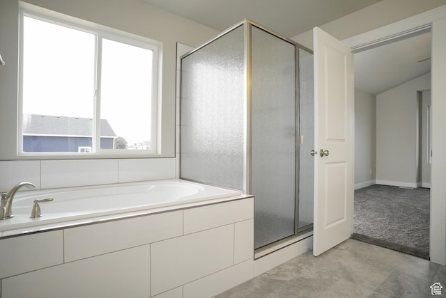 3045 S 2275 W, West Haven, UT 84401 - full bathroom with a stall shower and a garden tub