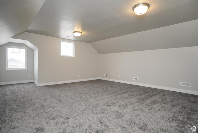 3045 S 2275 W, West Haven, UT 84401 - additional living space with vaulted ceiling and carpet
