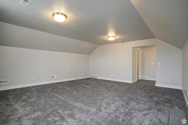 3045 S 2275 W, West Haven, UT 84401 - bonus room featuring vaulted ceiling and dark colored carpet