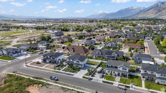 723 W 800 S, Springville, UT 84663 - aerial view of residential area with a mountain backdrop