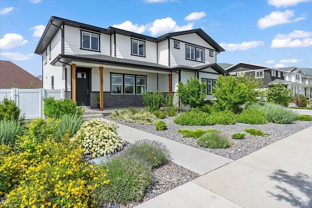723 W 800 S, Springville, UT 84663 - craftsman-style house featuring a porch, brick siding, and a gate