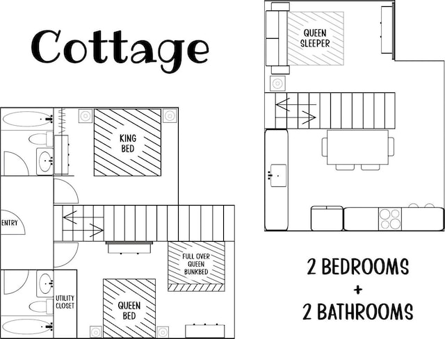 325 S 100 W, Garden City, UT 84028 - view of property floor plan