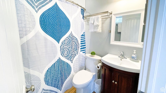 325 S 100 W, Garden City, UT 84028 - bathroom featuring vanity and a shower with shower curtain