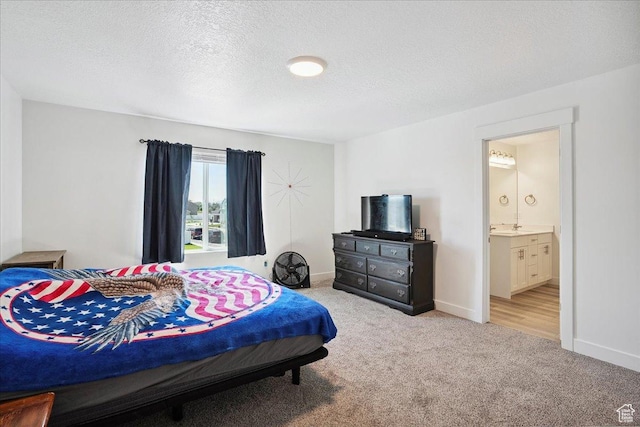 3270 N 3325 W Unit 386B, Plain City, UT 84404 - bedroom with carpet, connected bathroom, and a textured ceiling