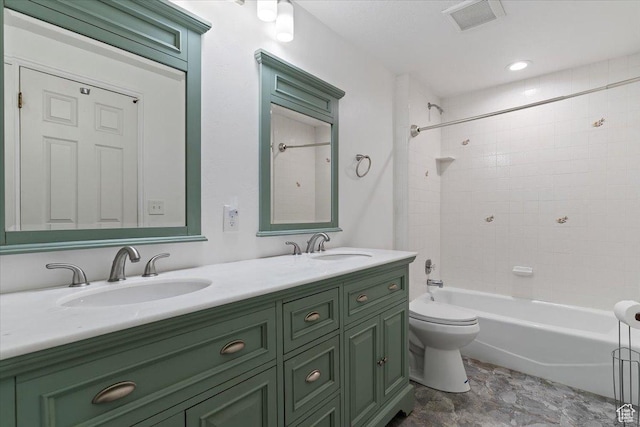 484 E 3450 N, North Ogden, UT 84414 - bathroom featuring double vanity and tub / shower combination