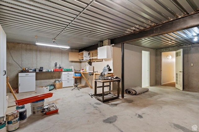 484 E 3450 N, North Ogden, UT 84414 - basement with a workshop area