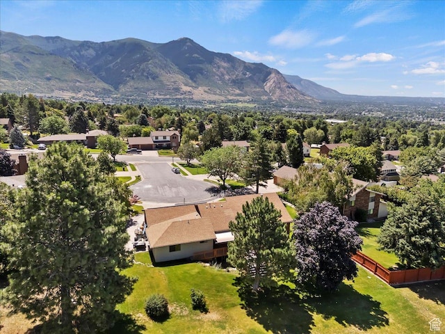 484 E 3450 N, North Ogden, UT 84414 - aerial perspective of suburban area with a mountain backdrop