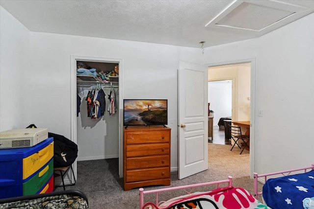2421 N 400 E Unit C4, North Ogden, UT 84414 - carpeted bedroom featuring attic access and a walk in closet