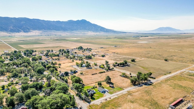 9115 W 25800 N, Portage, UT 84331 - aerial view of sparsely populated area featuring a mountainous background