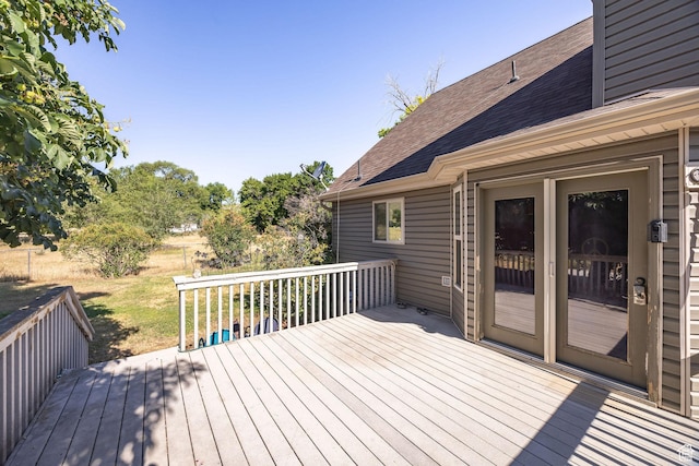 9115 W 25800 N, Portage, UT 84331 - view of wooden terrace