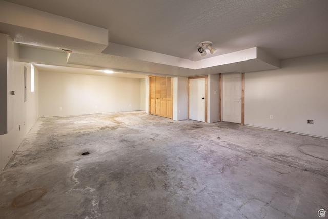 9115 W 25800 N, Portage, UT 84331 - finished basement with a textured ceiling