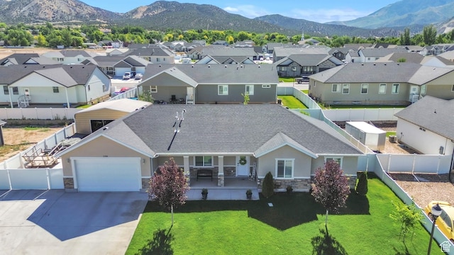 1188 N 100 E, Nephi, UT 84648 - aerial perspective of suburban area featuring a mountain backdrop