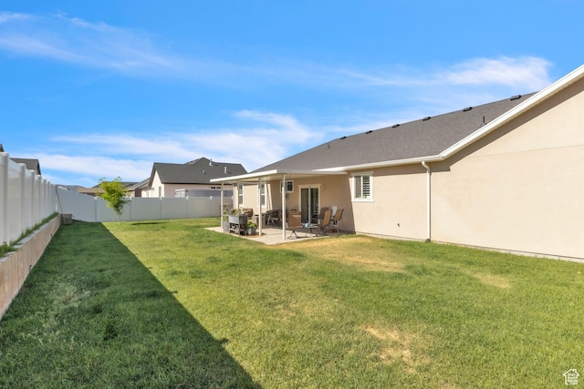 1188 N 100 E, Nephi, UT 84648 - fenced backyard featuring a patio