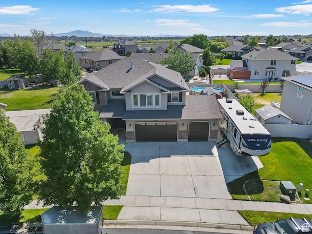 4467 W 5850 S, Hooper, UT 84315 - aerial view of residential area