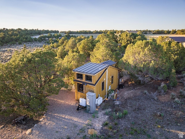 599 S Hideaway Cv S, Monticello, UT 84535 - view from above of property featuring a heavily wooded area