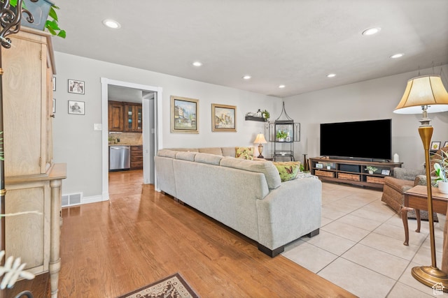 715 S 900 E, Orem, UT 84097 - living room with recessed lighting and light wood-style floors