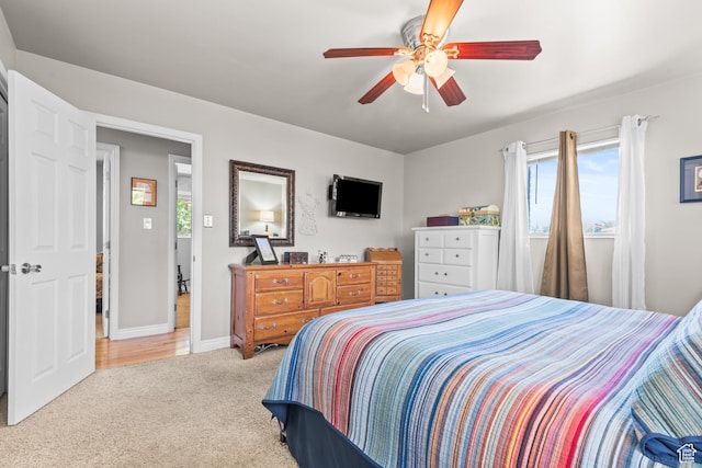 715 S 900 E, Orem, UT 84097 - bedroom with carpet floors, multiple windows, and a ceiling fan
