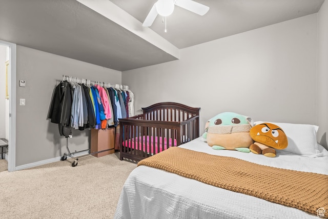 715 S 900 E, Orem, UT 84097 - bedroom with carpet and ceiling fan