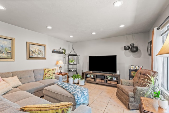 715 S 900 E, Orem, UT 84097 - living area featuring light tile patterned floors and recessed lighting