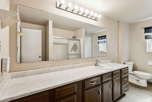 6924 S 2160 W, West Jordan, UT 84084 - full bath featuring vanity, tile patterned floors, and a stall shower