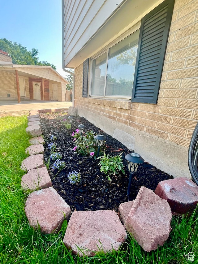 3917 S David Pl, West Valley City, UT 84119 - exterior view of brick siding