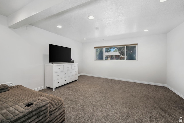 4245 S 3760 W, West Valley City, UT 84120 - bedroom with carpet floors, recessed lighting, and a textured ceiling