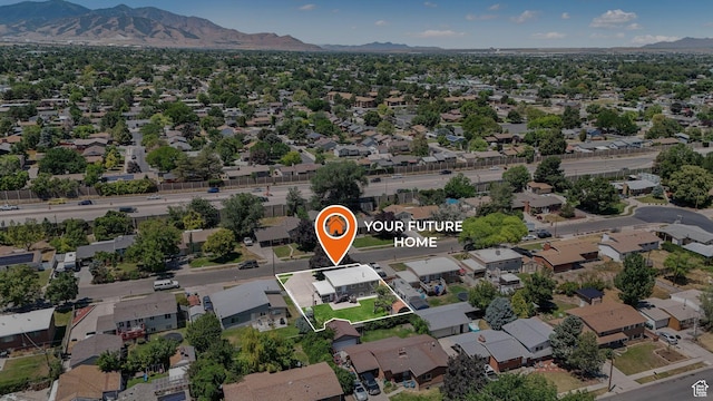 4245 S 3760 W, West Valley City, UT 84120 - aerial perspective of suburban area with a mountainous background