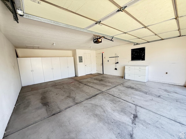 532 W 300 S Unit B, Springville, UT 84663 - garage featuring electric panel and a garage door opener