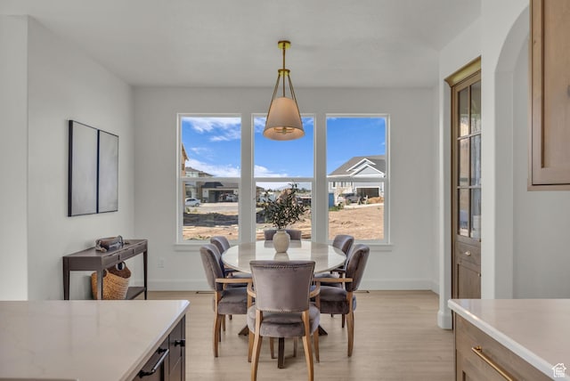 3728 W Chalgrove Rd, Taylor, UT 84401 - dining area featuring healthy amount of natural light and light wood-style flooring