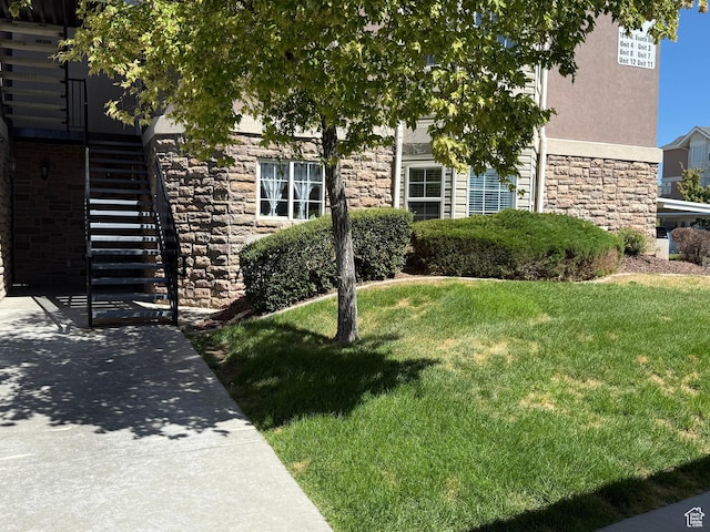 1616 W Vivante Way Unit A3, West Valley City, UT 84119 - view of grassy yard