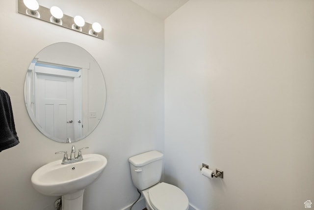 3902 W Pilton Ct, Taylorsville, UT 84129 - bathroom with toilet and a sink