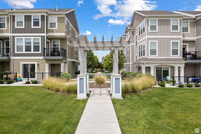 3902 W Pilton Ct, Taylorsville, UT 84129 - view of home's community with a yard