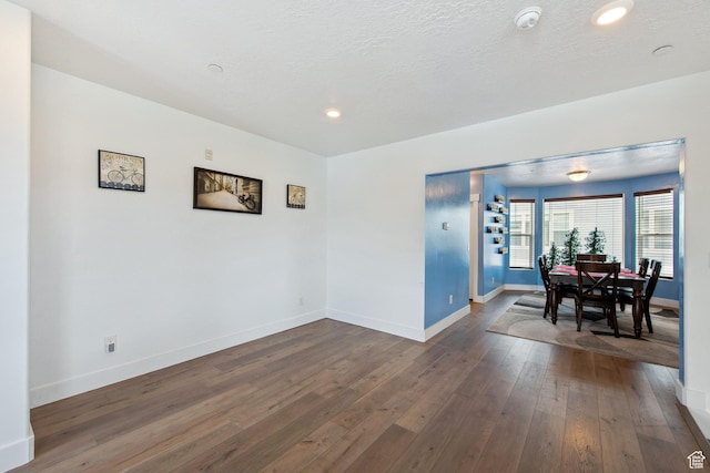 3902 W Pilton Ct, Taylorsville, UT 84129 - dining area featuring dark wood-style flooring and recessed lighting