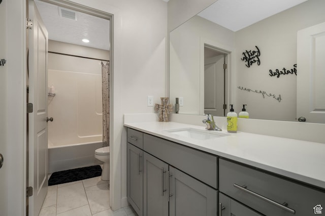 537 W Flora Dr, Saratoga Springs, UT 84045 - full bathroom featuring vanity and shower / tub combo with curtain