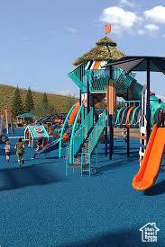 537 W Flora Dr, Saratoga Springs, UT 84045 - view of communal playground
