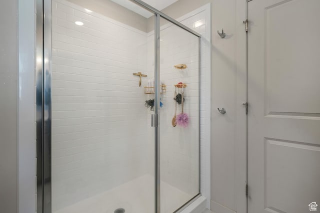 537 W Flora Dr, Saratoga Springs, UT 84045 - bathroom with a shower stall