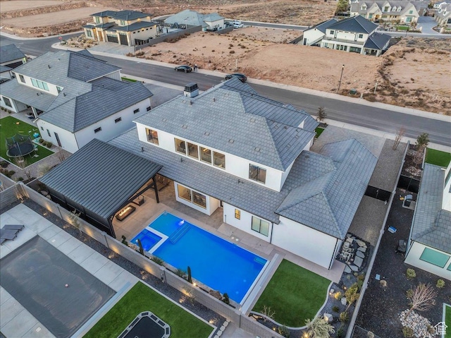 1597 W Belayer Dr, St George, UT 84770 - aerial perspective of suburban area