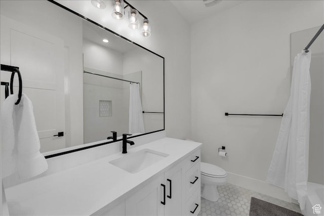 1597 W Belayer Dr, St George, UT 84770 - full bathroom with vanity and toilet